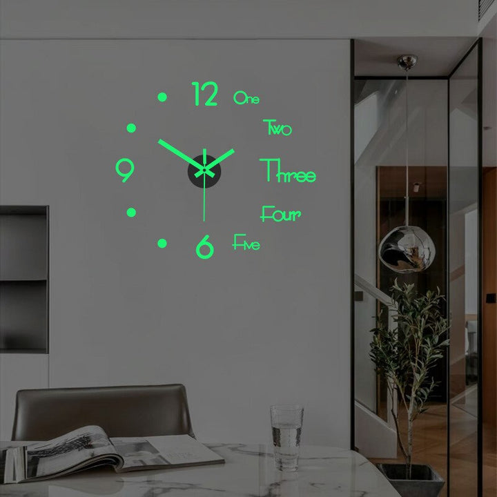 BowLift | 3D Luminous Silent Wall Clock