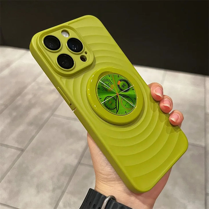 BowLift | Clock Water Ripple Magsafe Bracket Phone Case