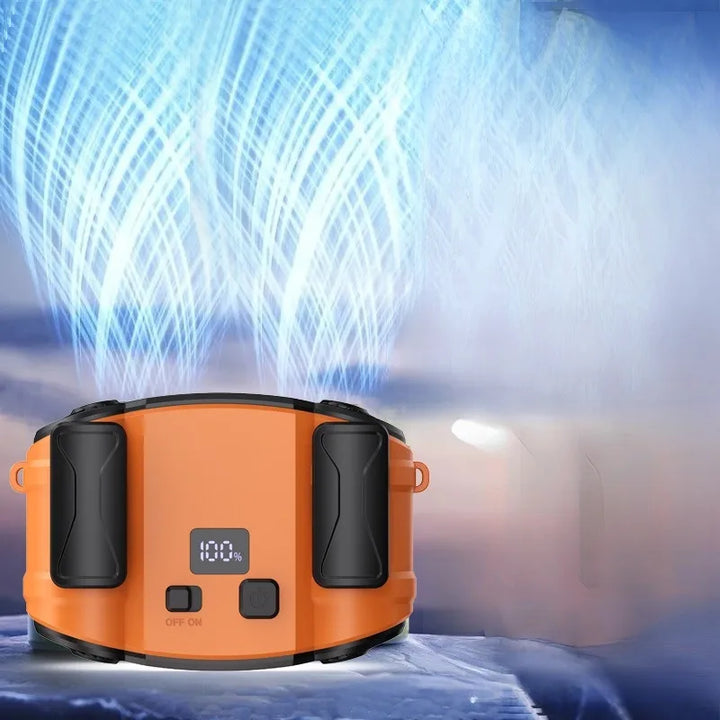 BowLift | Outdoor Double Air Outlet Waist & Neck Fan with Dual Vents – WindMate