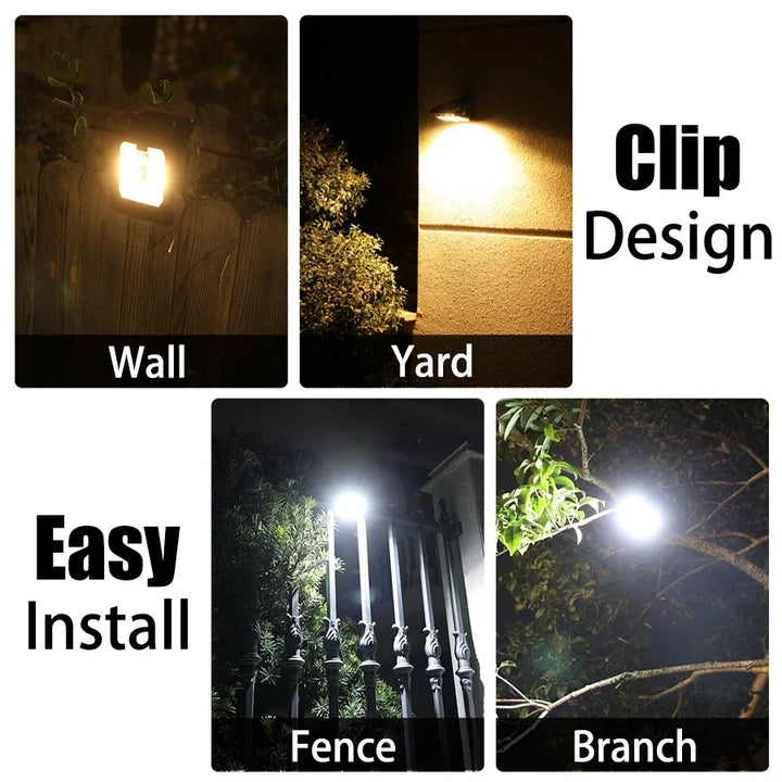 BowLift | Outdoor LED Solar Clip Light
