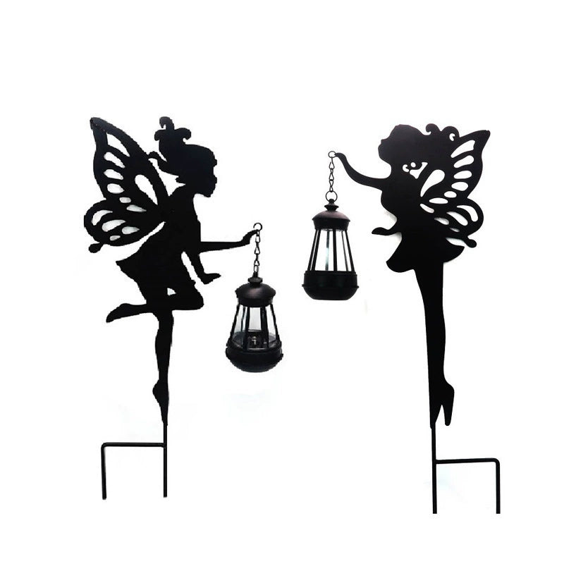 New Solar Lawn Light, Outdoor Waterproof Iron Fairy Garden Atmosphere Light