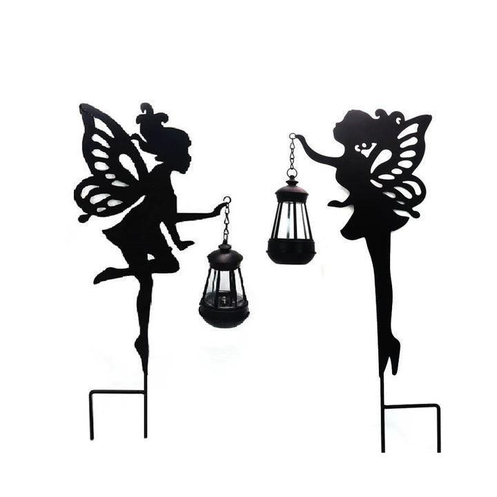 New Solar Lawn Light, Outdoor Waterproof Iron Fairy Garden Atmosphere Light