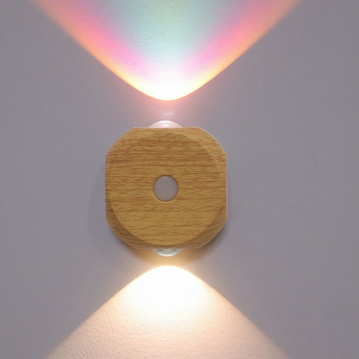 Rechargeable Night Light Smart Motion-Sensing Wall Lamp Bedroom Entrance Stairway Corridor LED Wall Light