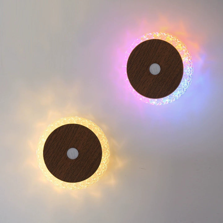 Smart Rechargeable Motion-Sensing Wall Lamp Hotel Bedside Ambient Night Light No-Drill Wall Light