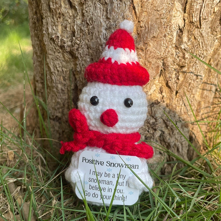 Handmade Crochet Wool Santa Claus Ornament