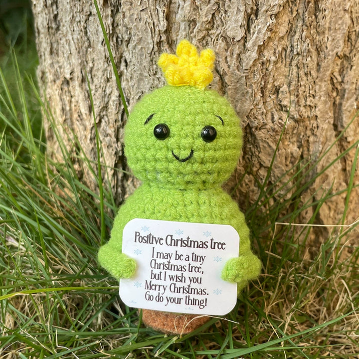 Handmade Crochet Wool Santa Claus Ornament