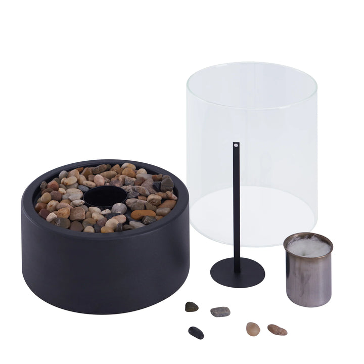 BowLift | Portable fire bowl for a cozy atmosphere | Elegant & modern table fire bowl - Shakti