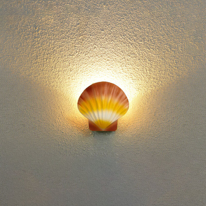 Outdoor Creative Shell Design Aluminum LED Waterproof Wall Sconce Lamp | Bowlift