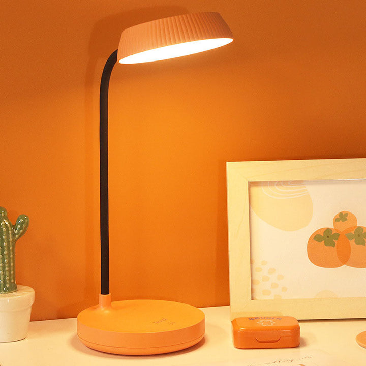 BowLift | LumaPlate Minimalist LED Table Lamp | USB Charging | Eye Protection | Touch Control | Modern Design