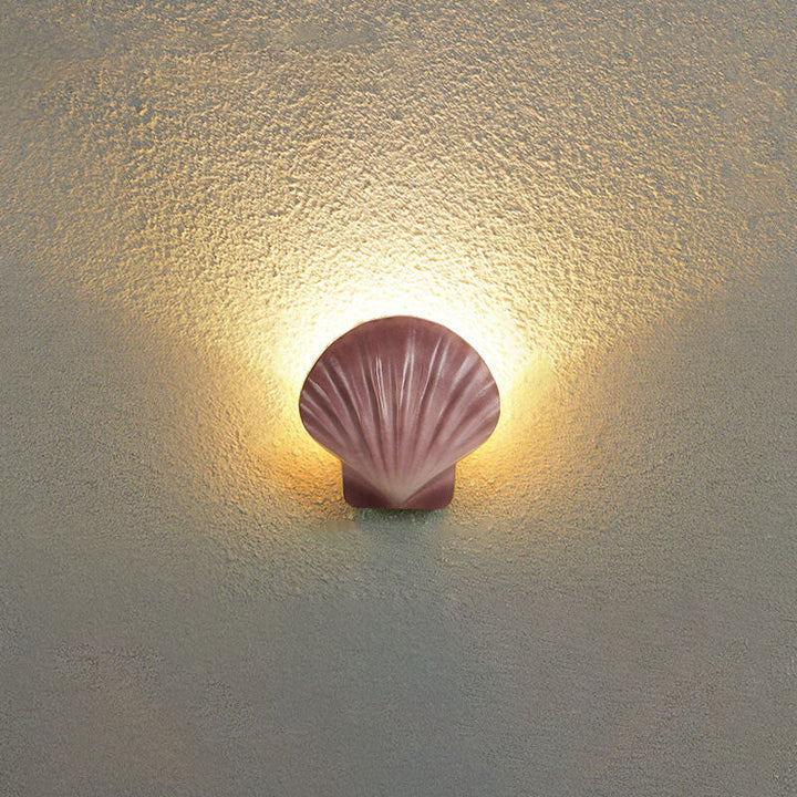 Outdoor Creative Shell Design Aluminum LED Waterproof Wall Sconce Lamp | Bowlift