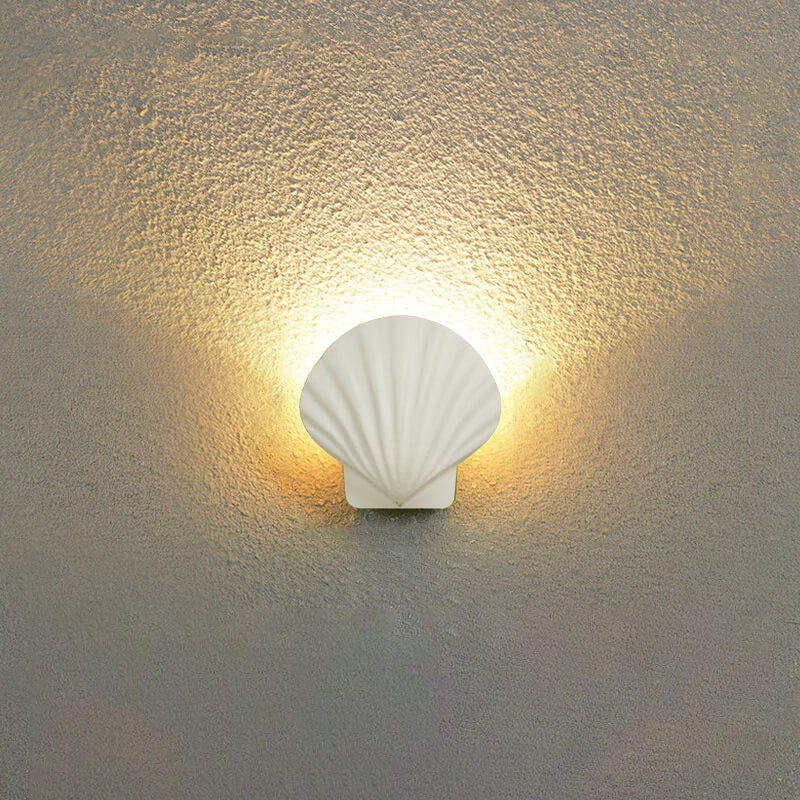 Outdoor Creative Shell Design Aluminum LED Waterproof Wall Sconce Lamp | Bowlift