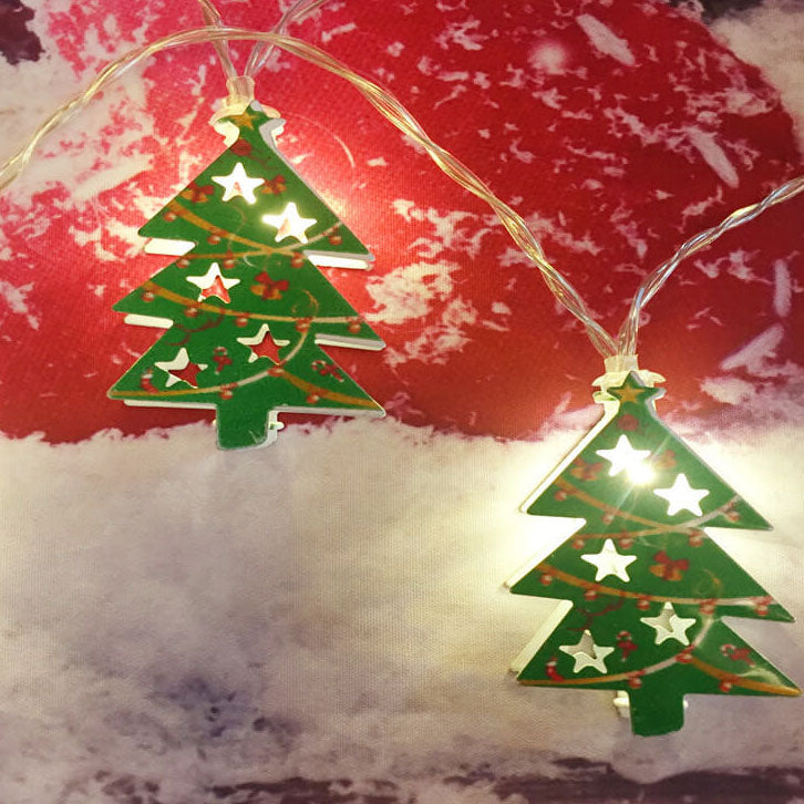 BowLift | Christmas Decorative String Light Painted Bells Elk Battery Box LED Light String Light
