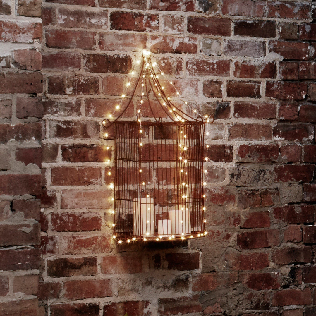 BowLift | 100er LED Micro Solar String Lights warm white
