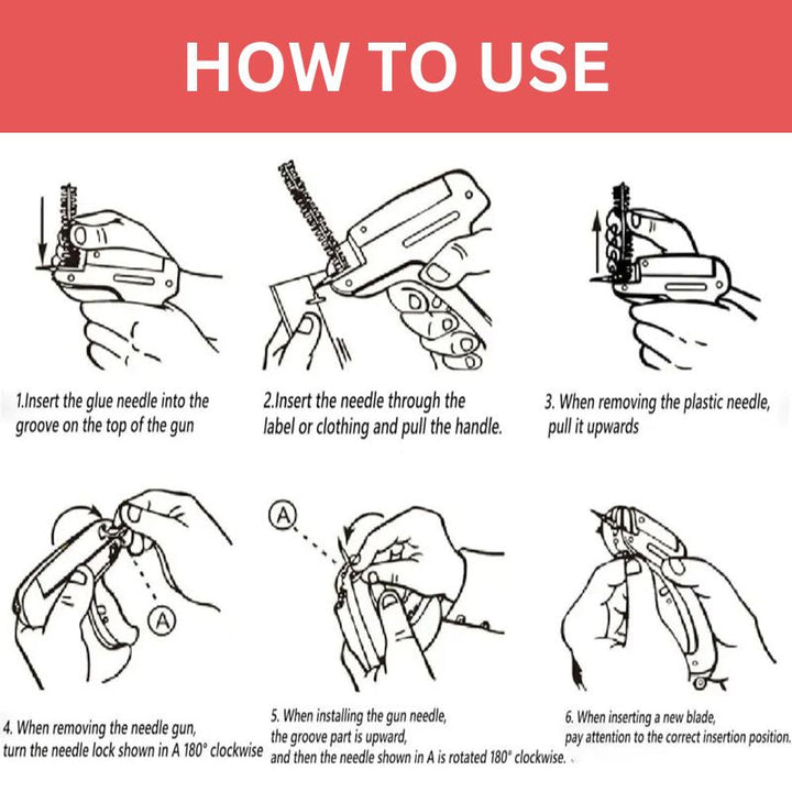 BowLift | Mini Stitch Gun For Clothes