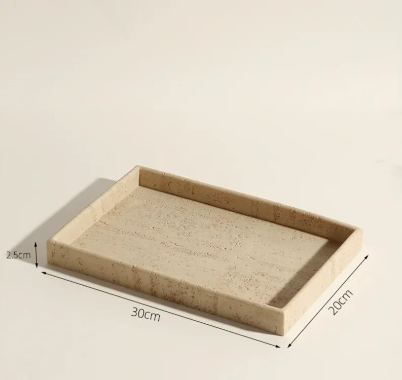 AureliaStone Luxury Bath Set made of limestone Bowlift