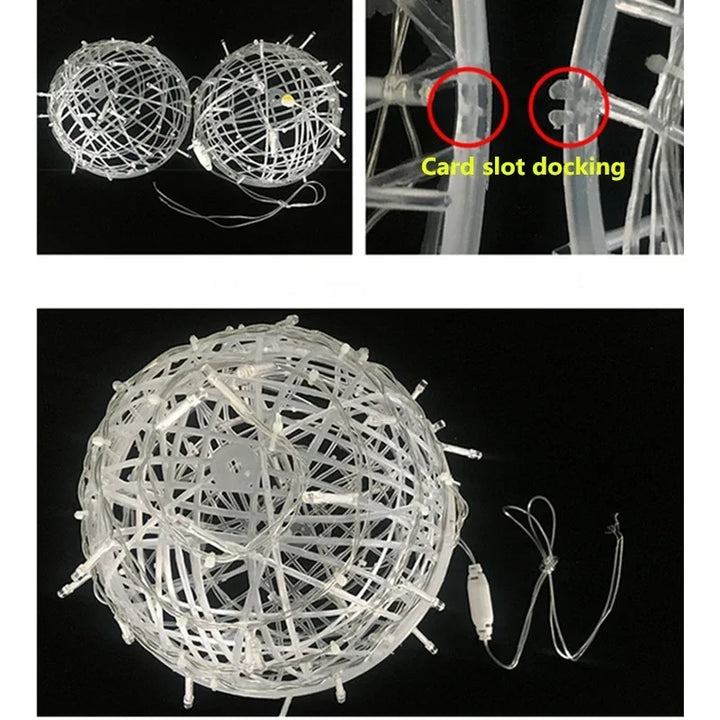 BowLift | Sphere - Rattan Party Lighting
