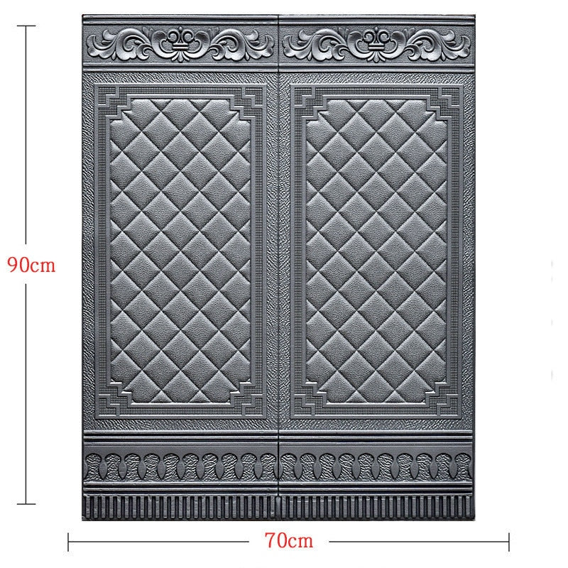 BowLift | 3D Self-Adhesive Antique Accent Wall Sticker