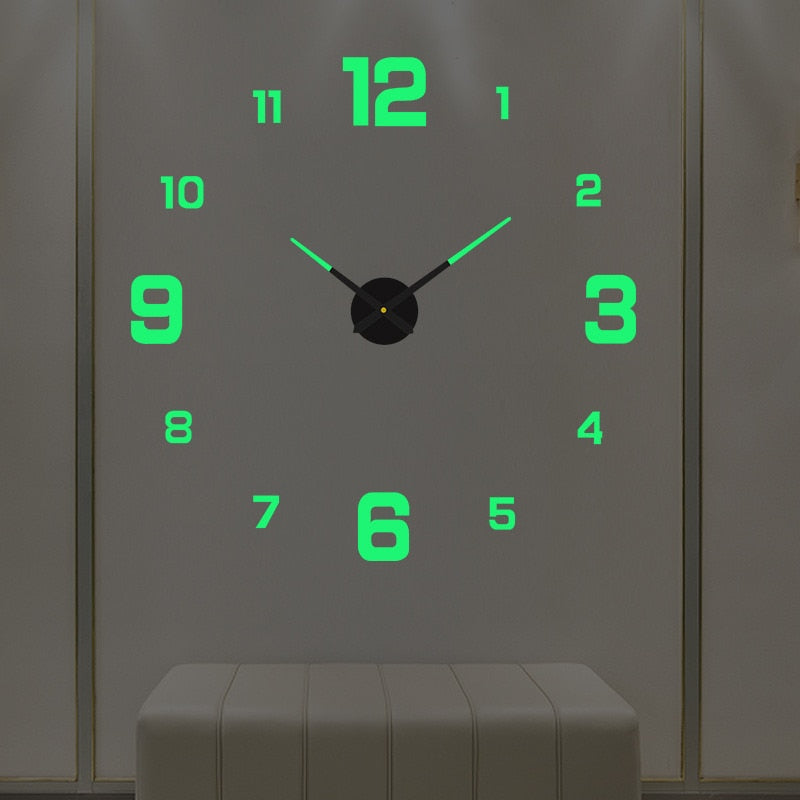 BowLift | 3D Luminous Silent Wall Clock