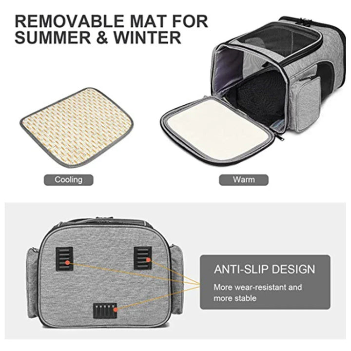 BowLift | Pet Travel Breathable Expandable Backpack