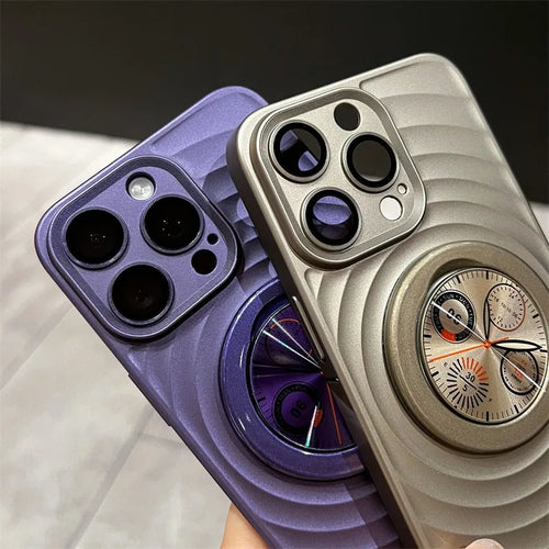 BowLift | Clock Water Ripple Magsafe Bracket Phone Case
