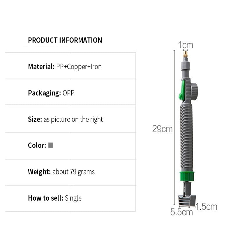 BowLift | Pro Pressuare High-Pressure Manual Bottle Sprayer