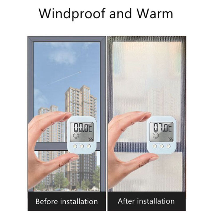 BowLift | Winter Wrap Double Layer Windproof Self-Adhesive Zipper Film