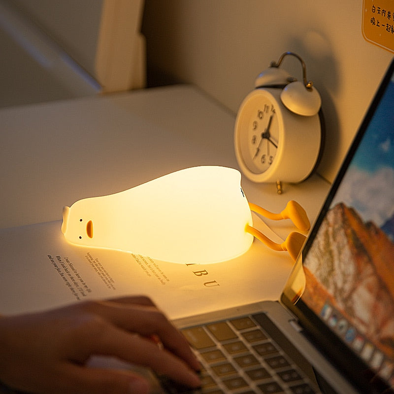 BowLift | Lazy Flat Duck Atmosphere Night Lamp