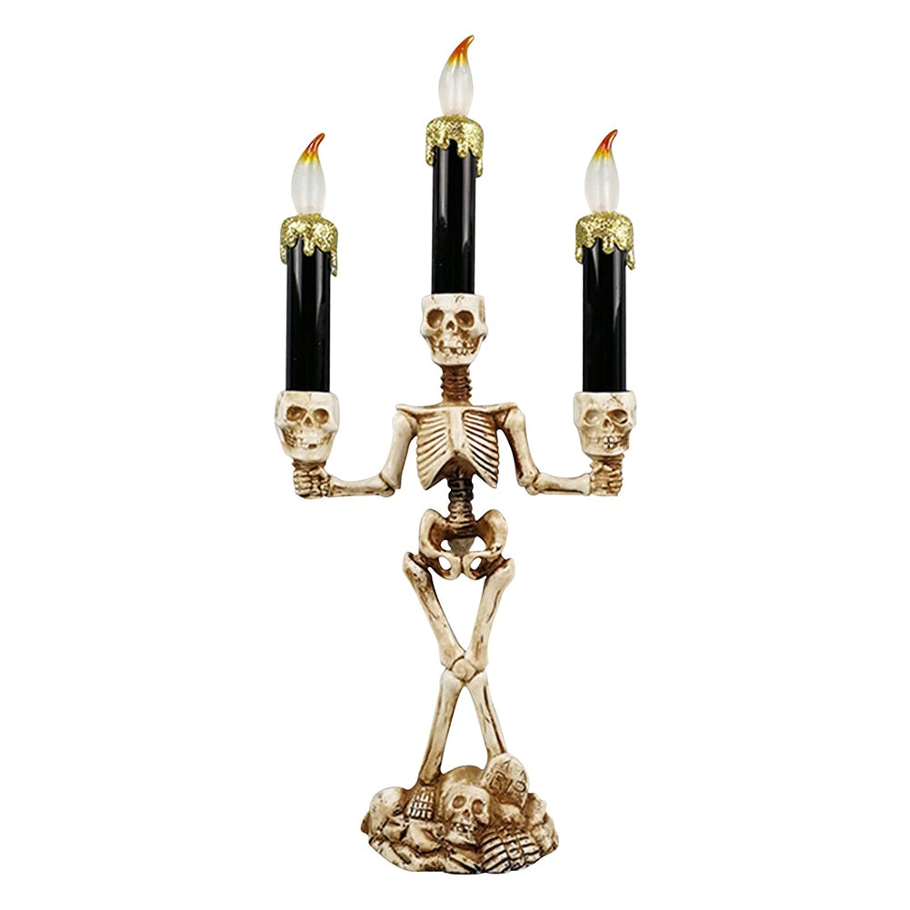 BowLift | Scary Skeleton Halloween Candle Lights