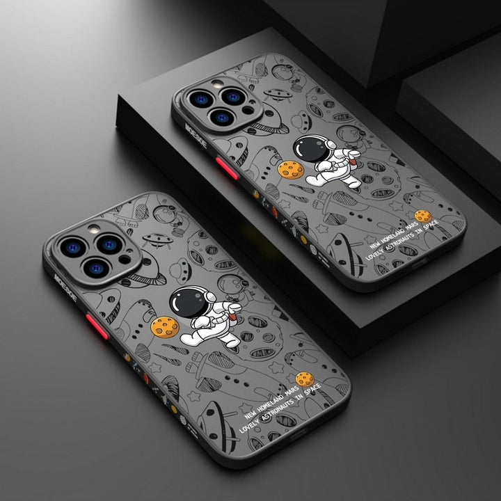 BowLift | Space Road Relax Astronaut iPhone Case
