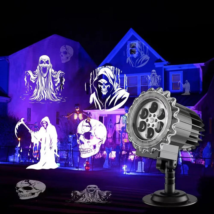 BowLift | SpookBeam Halloween LED Projector | Dynamic Ghost Projection | Waterproof | Outdoor