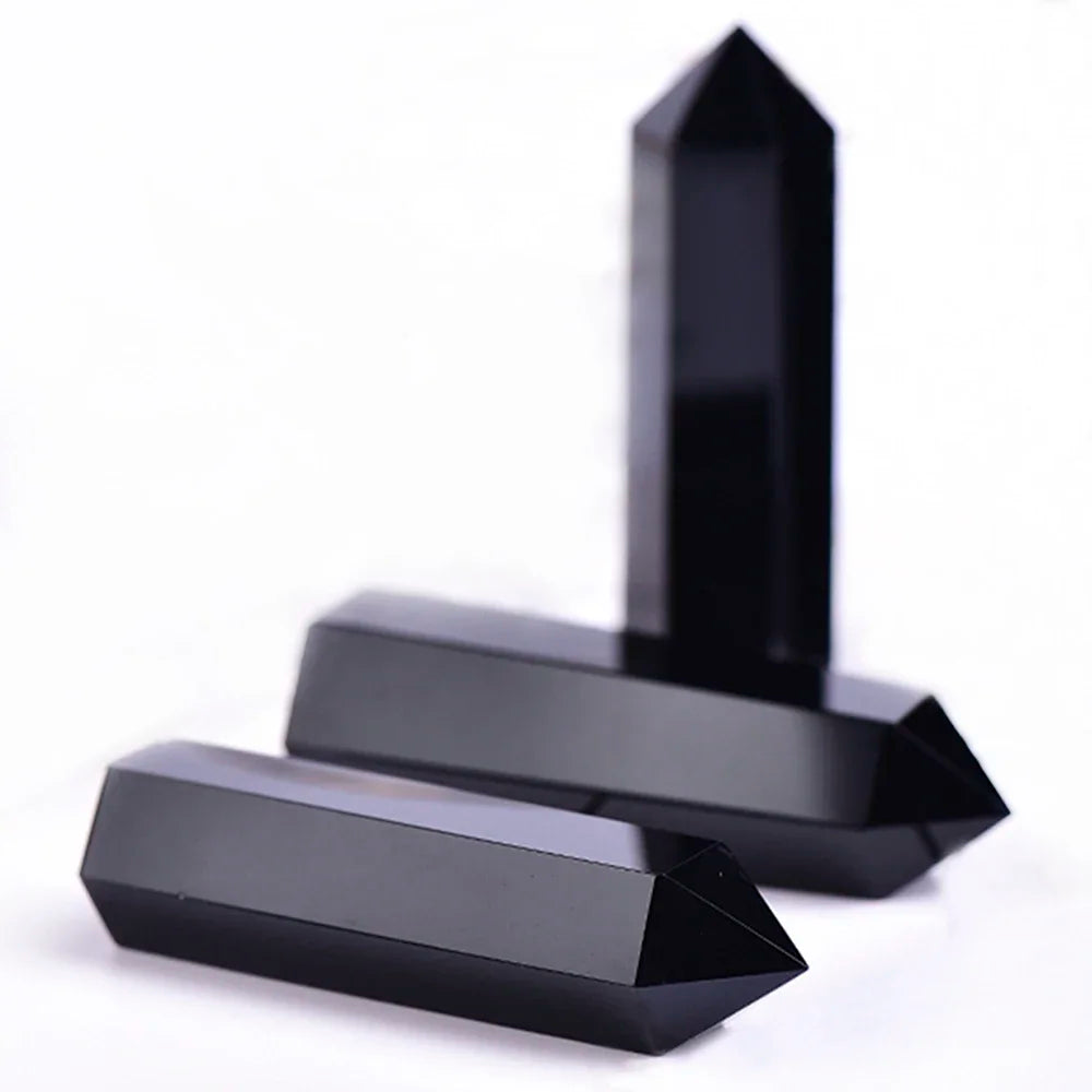 BowLift | Crystal Obelisk Elaria | Natural Stone Healing Stone | For Meditation & Reiki | 4–8 cm