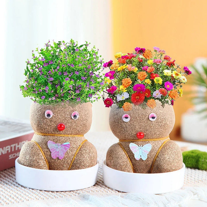 Plant Head DIY Plantable Doll | Bowlift