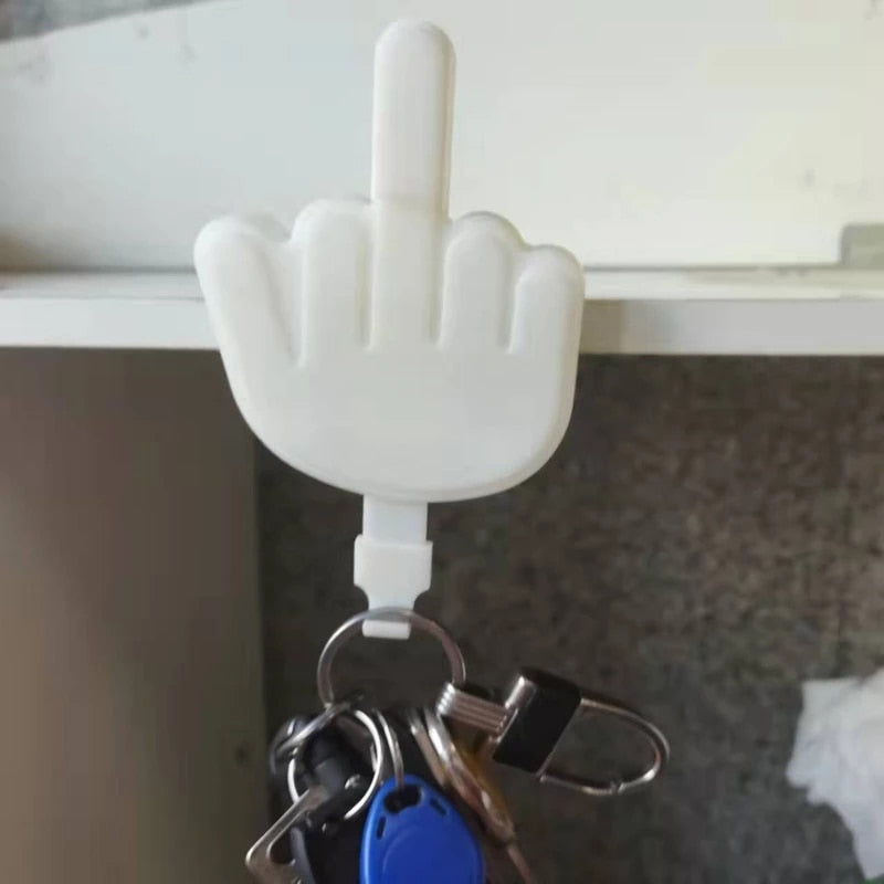 BowLift | Middle Finger Wall Key Hook