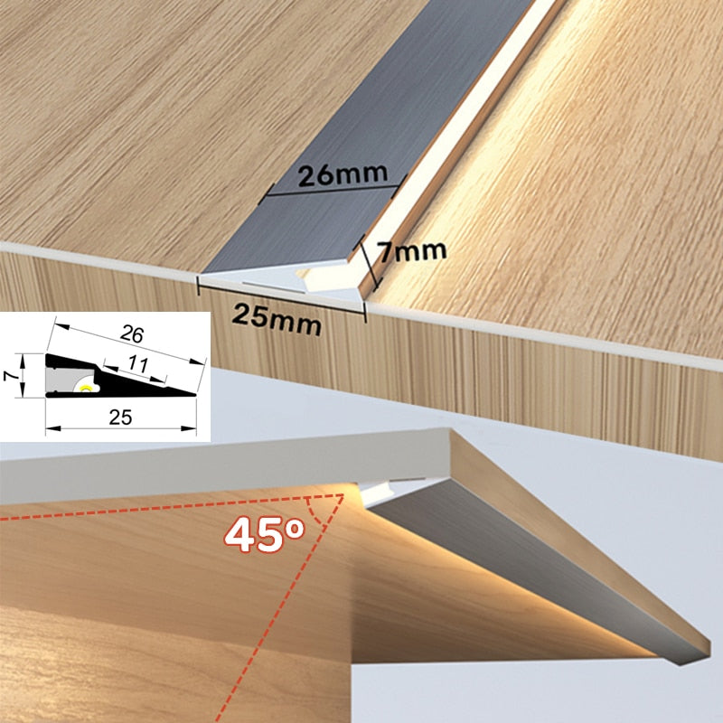 BowLift | Invisible Surface Aluminum Thin Light Panel