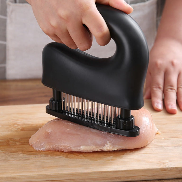 Meat tenderizer | 48 blade needle meat tenderizer stainless steel knife | Bowlift