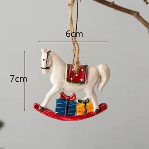 Classic Christmas decoration – Hanging Christmas stockings with moose design | Bowlift