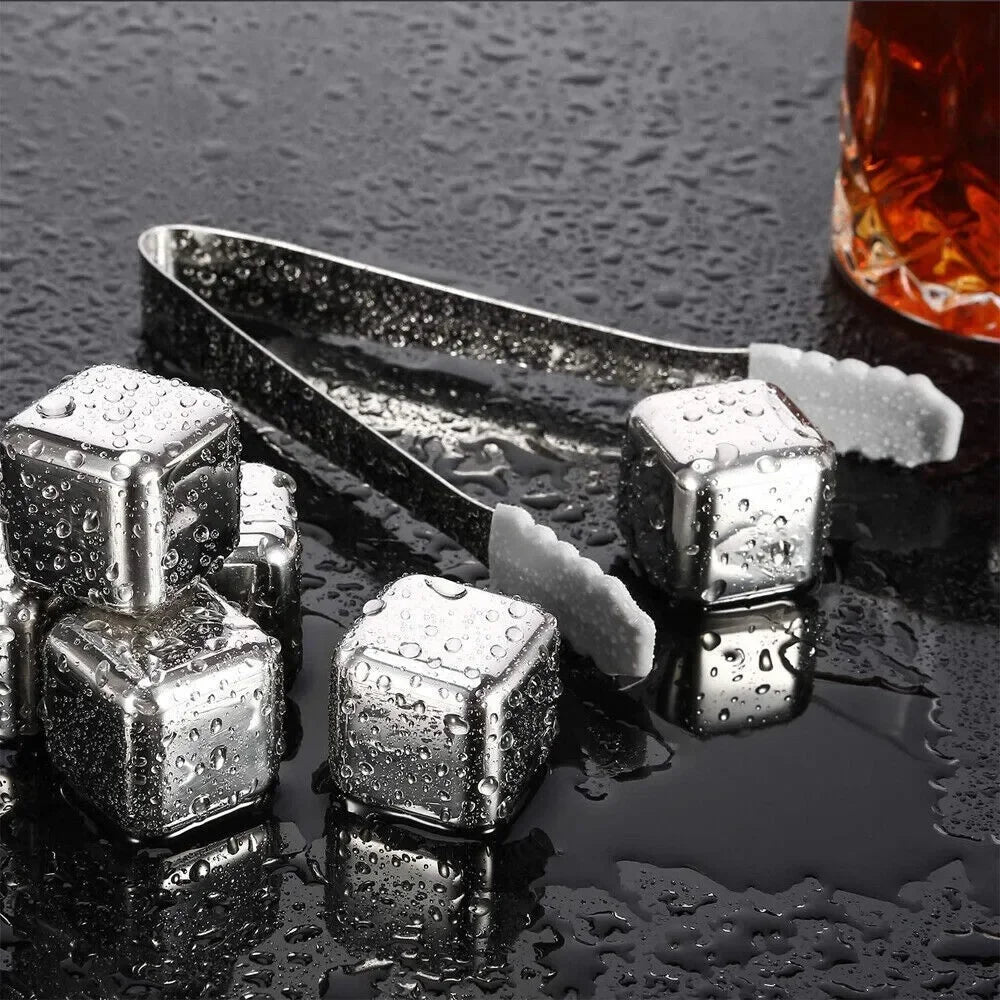 BowLift | Reusable Stainless Steel Ice Cubes