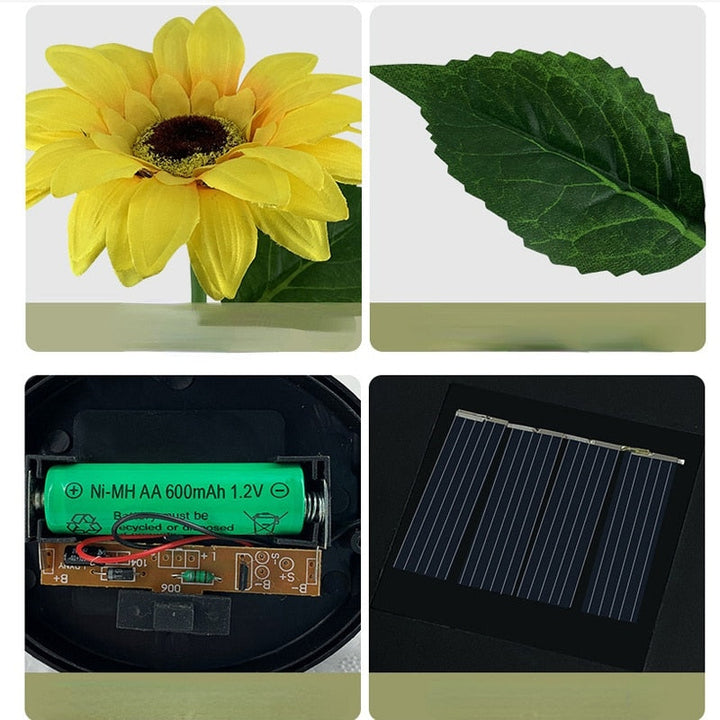 BowLift | Sunflower Waterproof Solar Led Garden Lights
