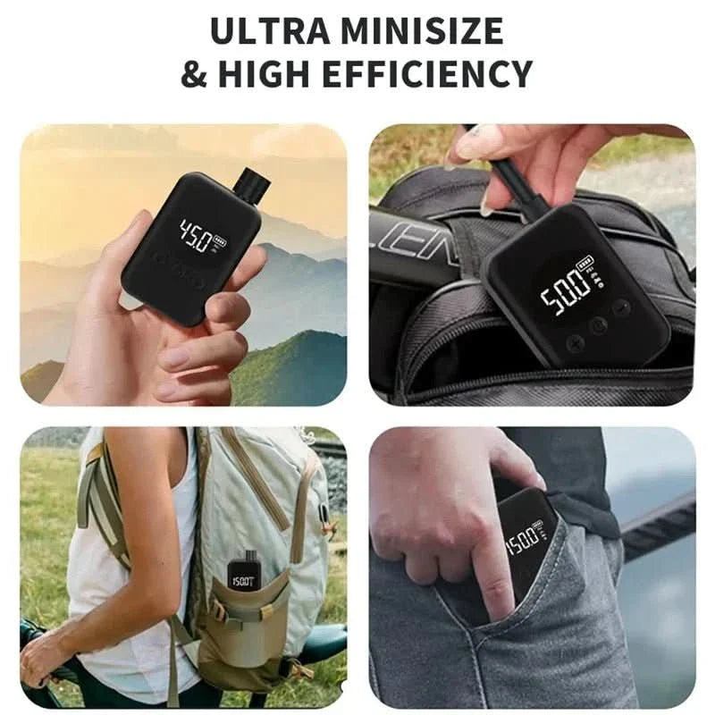 BowLift | Portable Mini Bike Pump with 150psi for MTB & Outdoor