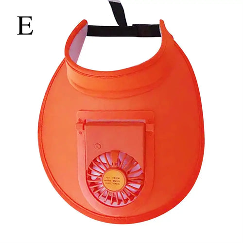 BowLift | Breathable Summer Sun Visor Cooling Fan Hat