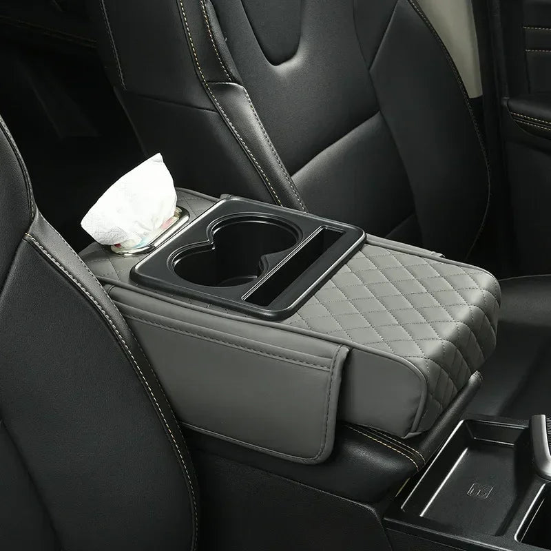 BowLift | Console Craft Multi-Pocket Car Armrest Pad
