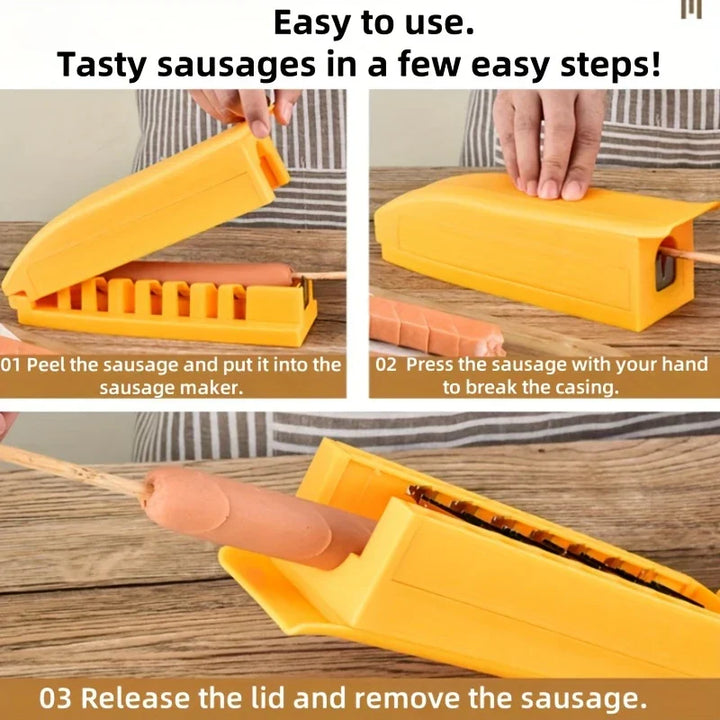 BowLift | Easy Hot Dog Sausage Slicer Gadget