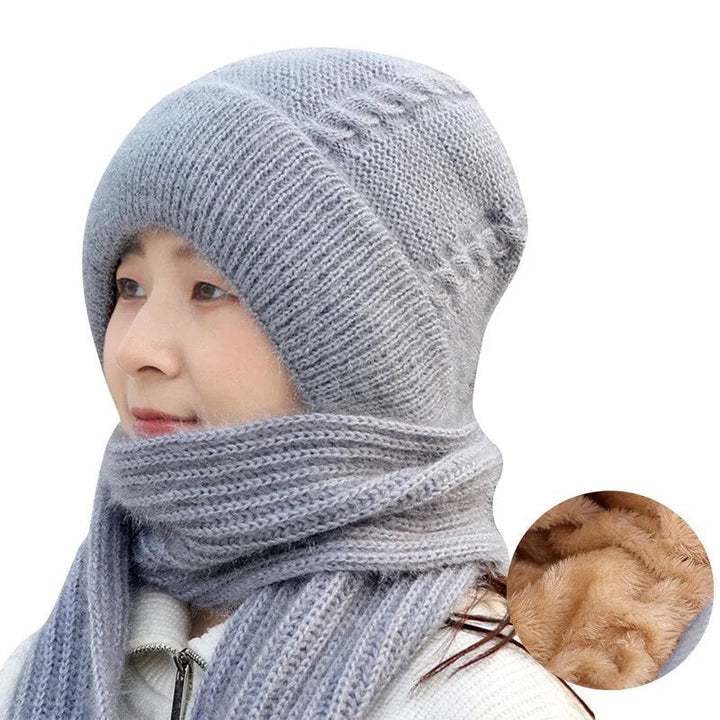 BowLift | Winter Protection Plush Hat Scarf