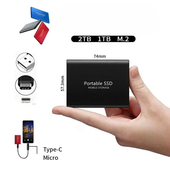 BowLift | SpeedPro SSD 128GB High Speed Storage with USB-C 3.1
