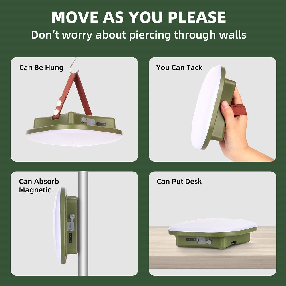 BowLift | Rechargeable Natural LED Light Camp Lamp