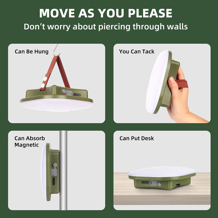 BowLift | Rechargeable Natural LED Light Camp Lamp