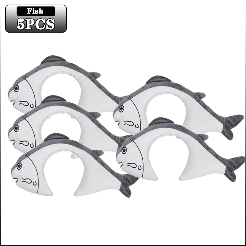 BowLift | 5Pcs Confused Fish Wash Headbands
