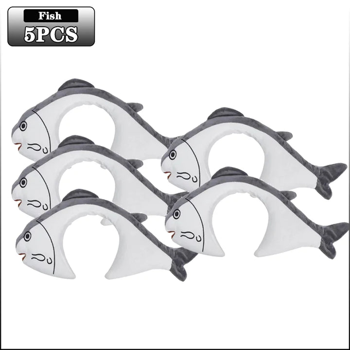 BowLift | 5Pcs Confused Fish Wash Headbands