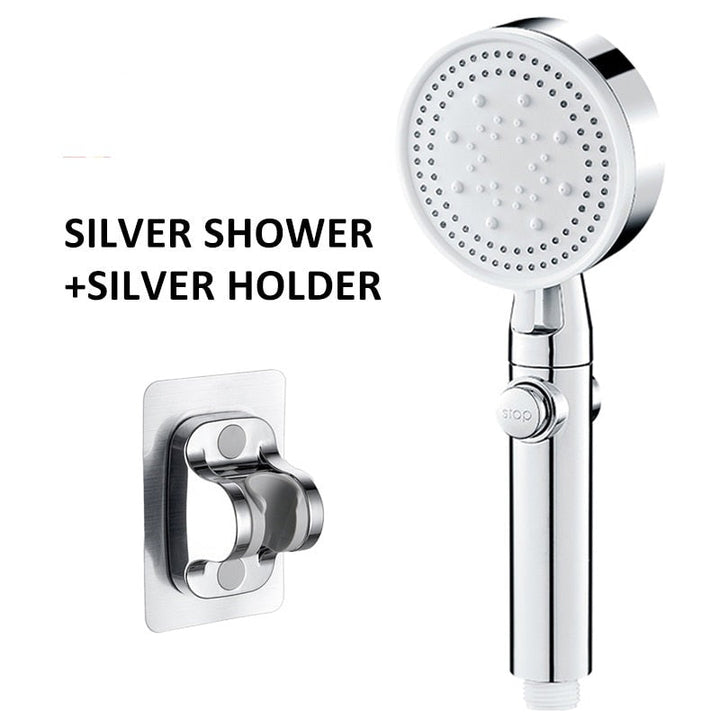 BowLift | Adjustable Multi Mode High-Pressure Shower Head