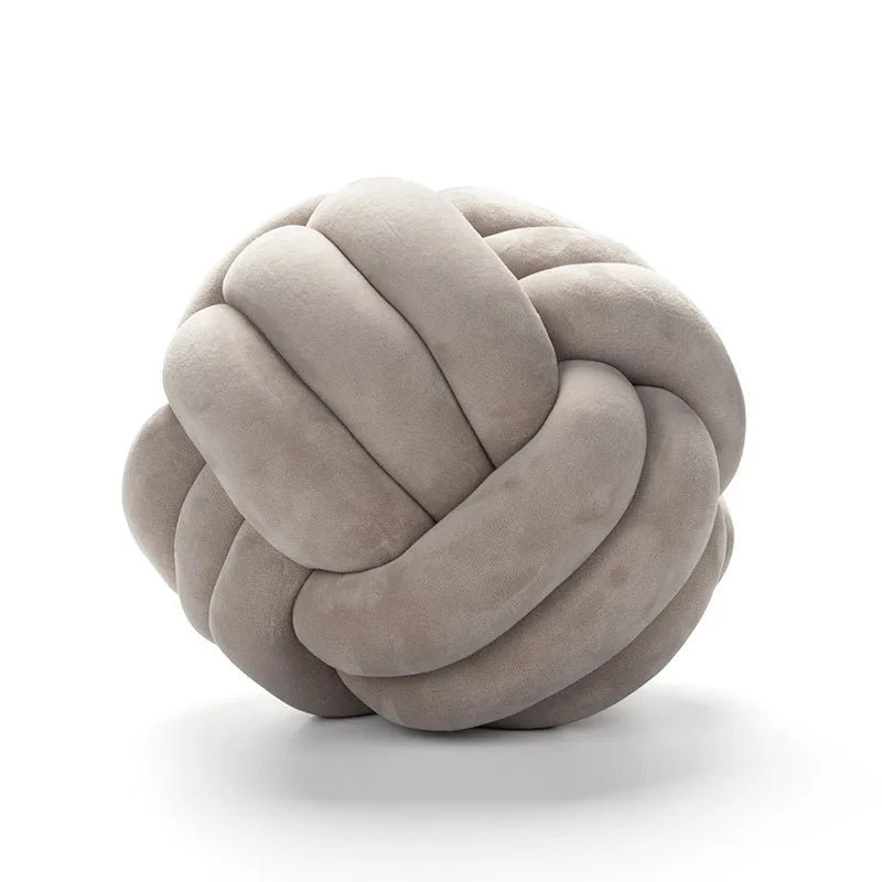 Plush Knot Cushion (Velvet) | Bowlift